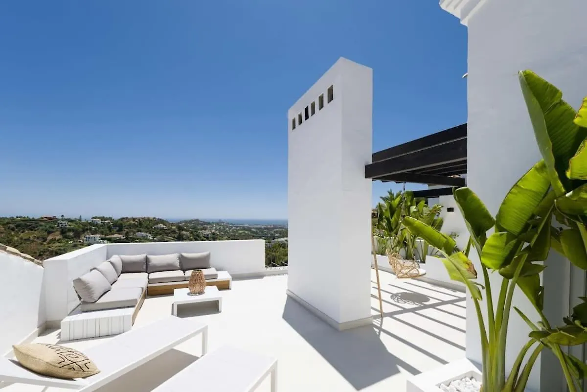 Duplex Penthouse Rooftop Terrace Sea Views Wifi Benahavís
