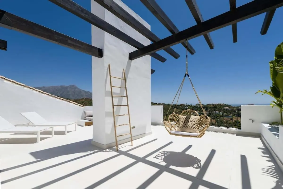 Duplex Penthouse Rooftop Terrace Sea Views Wifi Benahavis