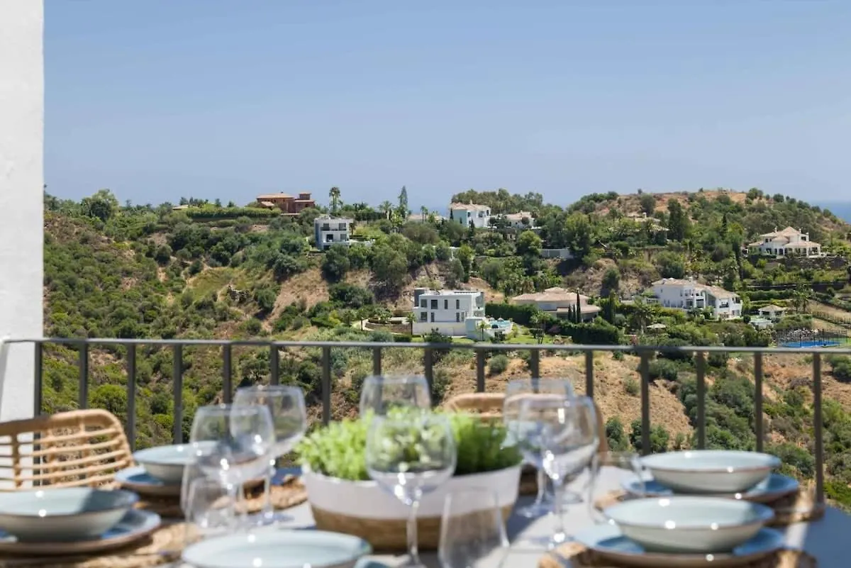 Duplex Penthouse Rooftop Terrace Sea Views Wifi Benahavis Apartment